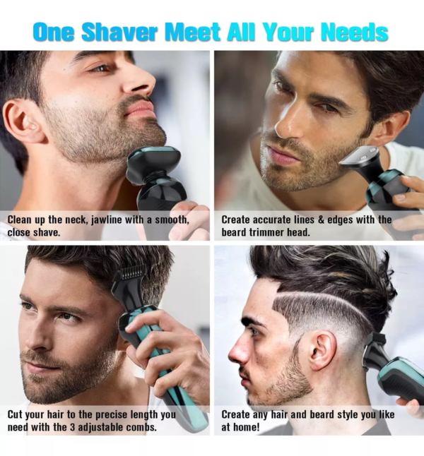 Máquina De Afeitar Pelo Barba Nariz - Imagen 4