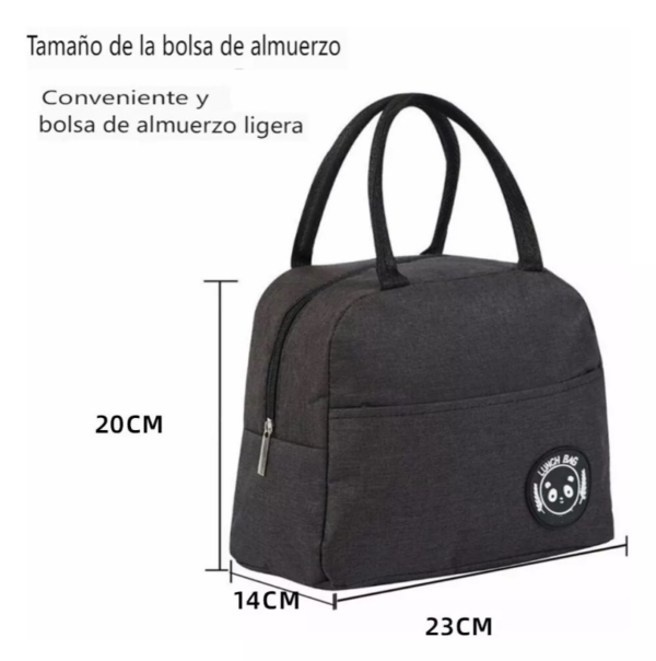 Lonchera Bolso Termico Alimentos Almuerz - Imagen 5
