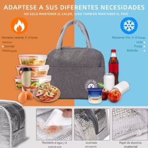 Lonchera Bolso Termico Alimentos Almuerz