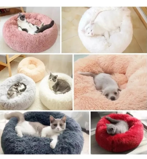 Cama Antiestrés Para Mascotas 60cm - Imagen 7