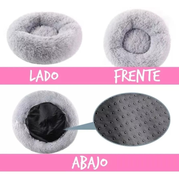 Cama Antiestrés Para Mascotas 60cm - Imagen 5