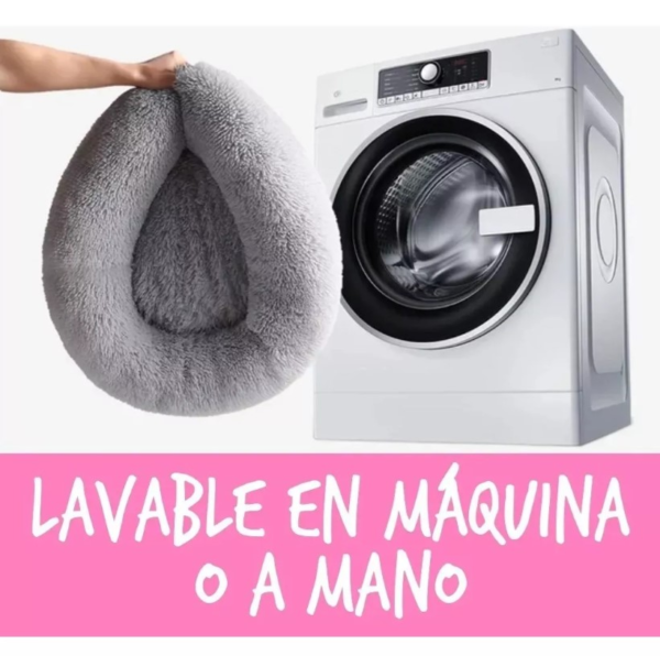 Cama Antiestrés Para Mascotas 60cm - Imagen 4